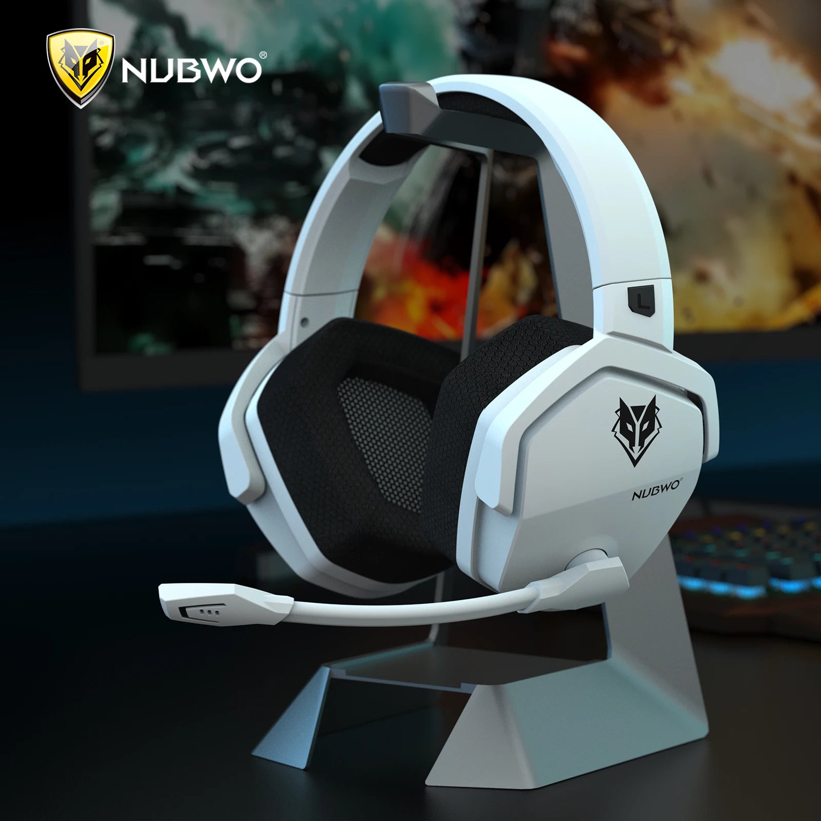 NUBWO G06 Dual Wireless Gaming Headphones