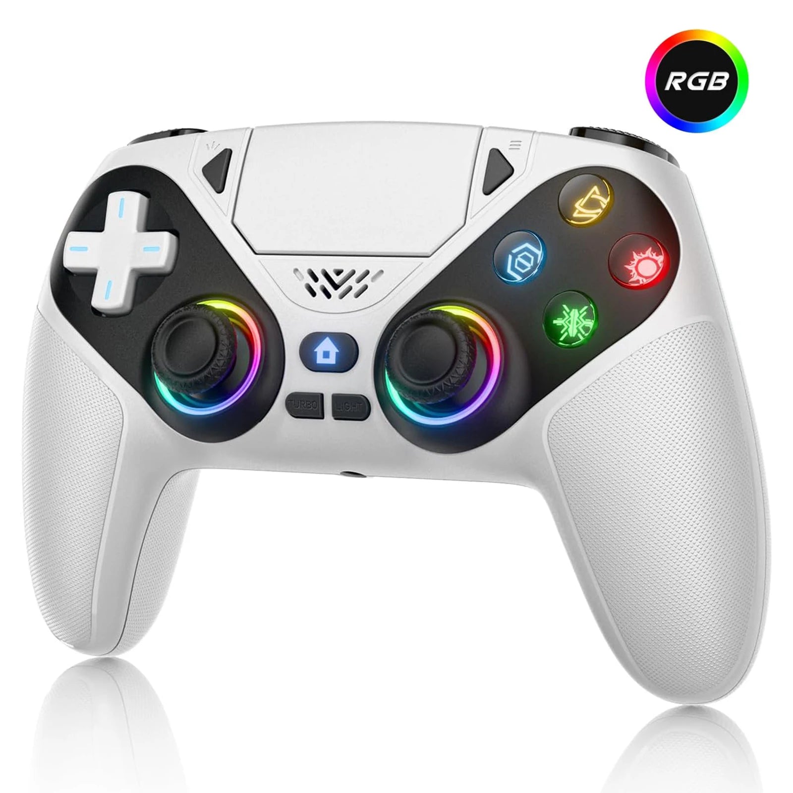RGB Light Wireless Controller for PS5