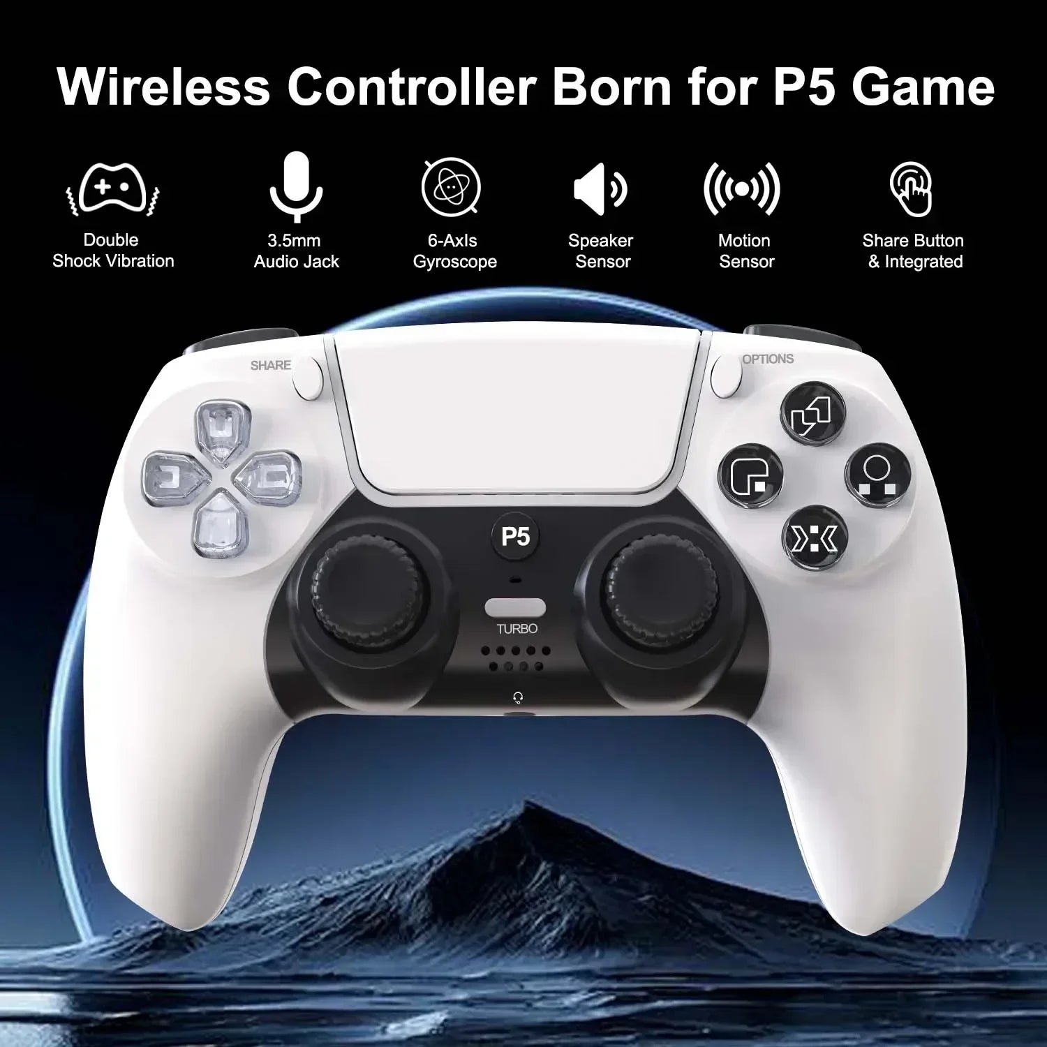PS5 Wireless Controller With Touchpad