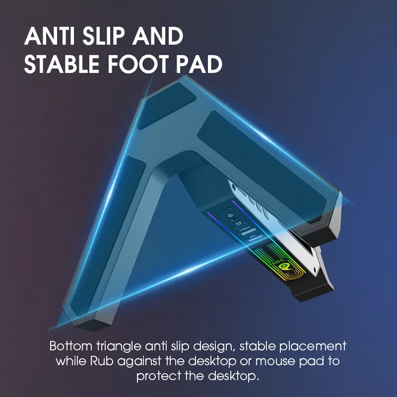 Gaming Headphone Holder with USB Hub