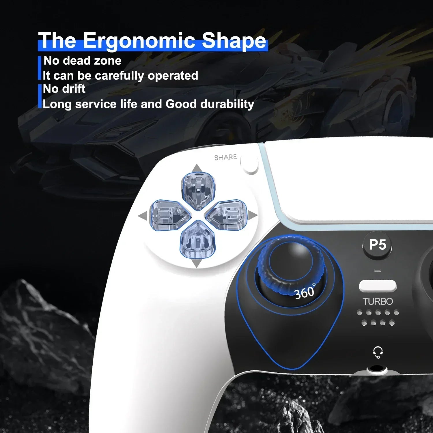 PS5 Wireless Controller With Touchpad