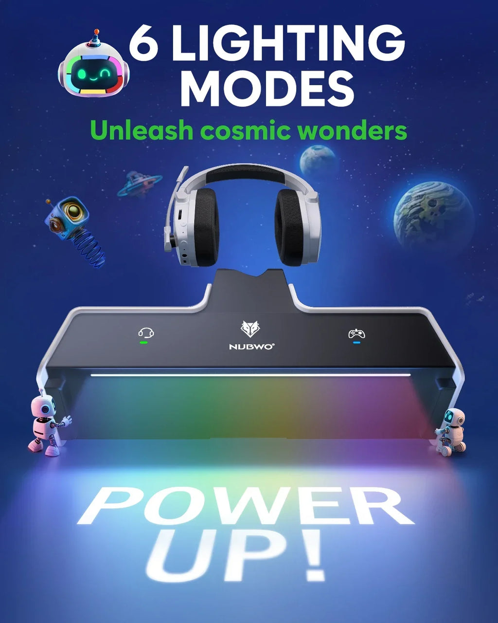 PS5 Wireless Headset with Charging Station