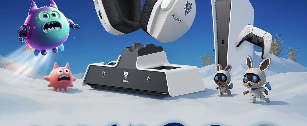 PS5 Wireless Headset with Charging Station