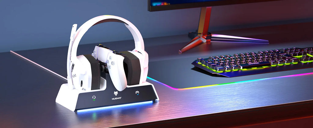 PS5 Wireless Headset with Charging Station