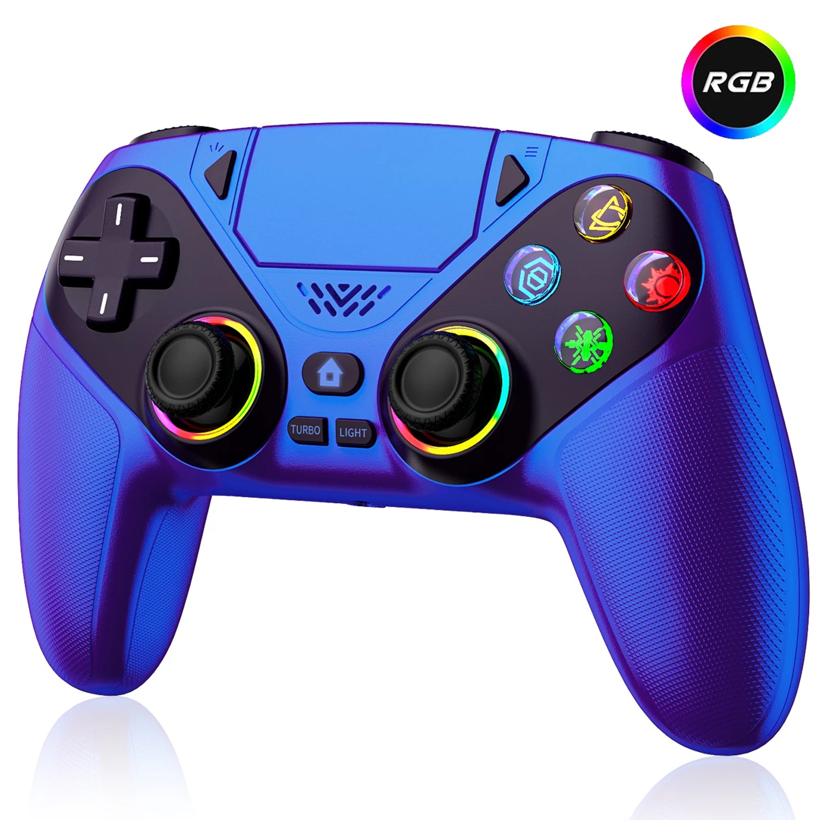 RGB Light Wireless Controller for PS5