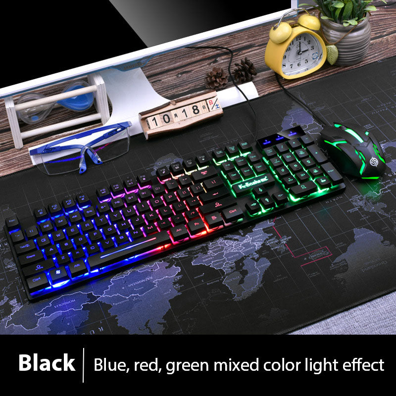 Gaming Keyboard And Mouse Backlit Set